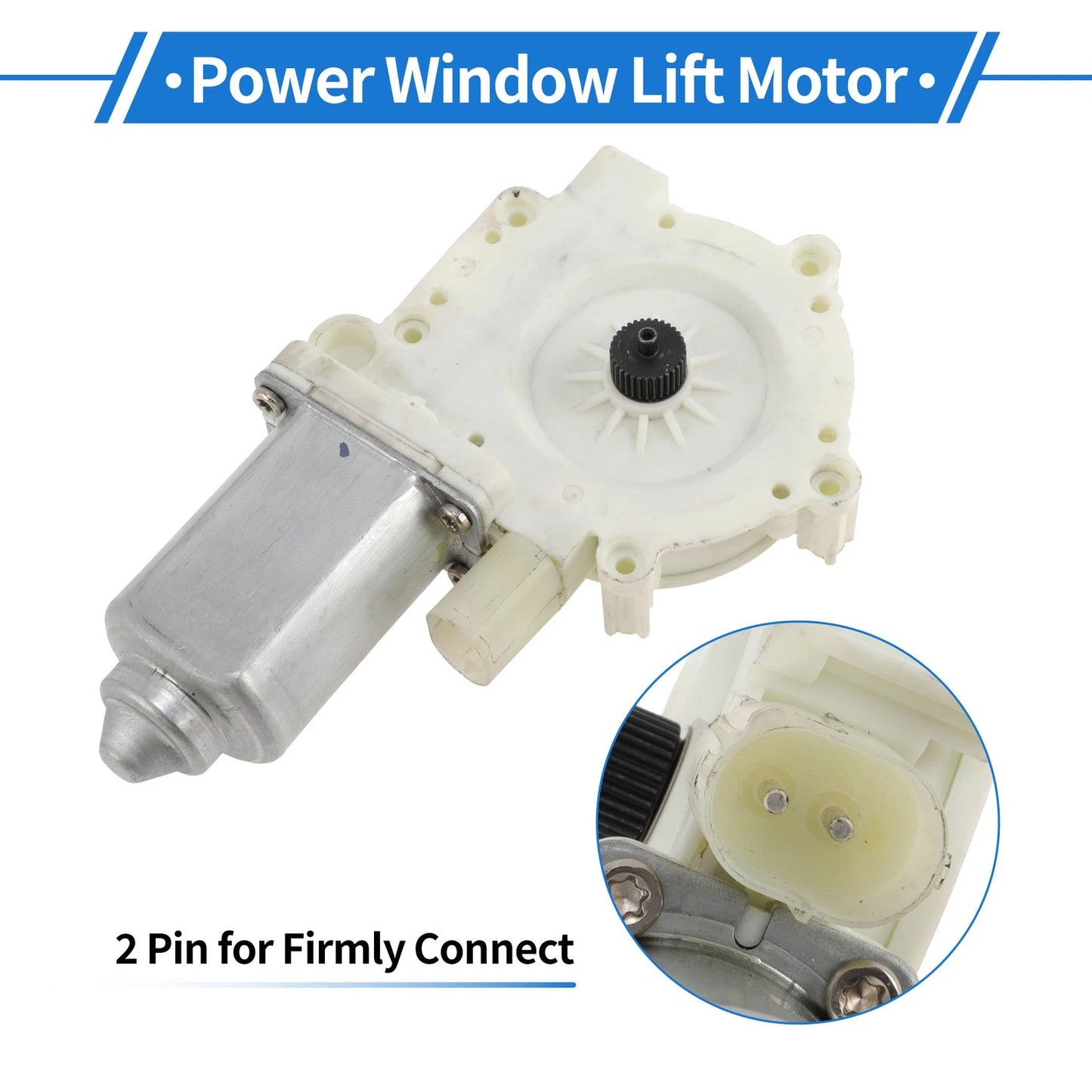 Front Right Power Window Regulator Lift Motor for Mini Cooper (2002–2005) 11467093