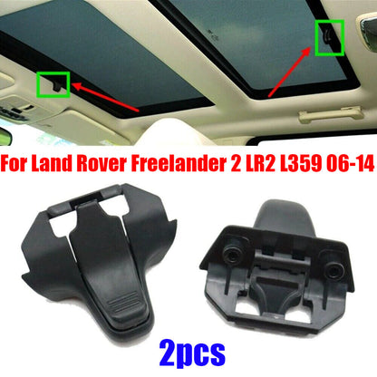 2X Sunroof Shade Handle Buckle Clip for Land Rover Freelander 2 (2006–2014)