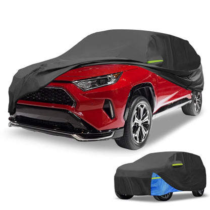 Waterproof Car Cover with Door Zipper for Toyota Highlander (2014–2023)