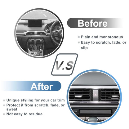2X Air Condition Outlet Vent Trim Cover Frame for Mazda CX-9 (2007–2015)