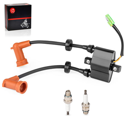 Ignition Coil with Spark Plug for Yamaha F15 F20 F25 T25 (2006–2017)