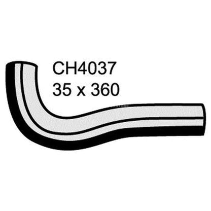 Upper Radiator Hose for Mitsubishi Triton MK (2003–2006)