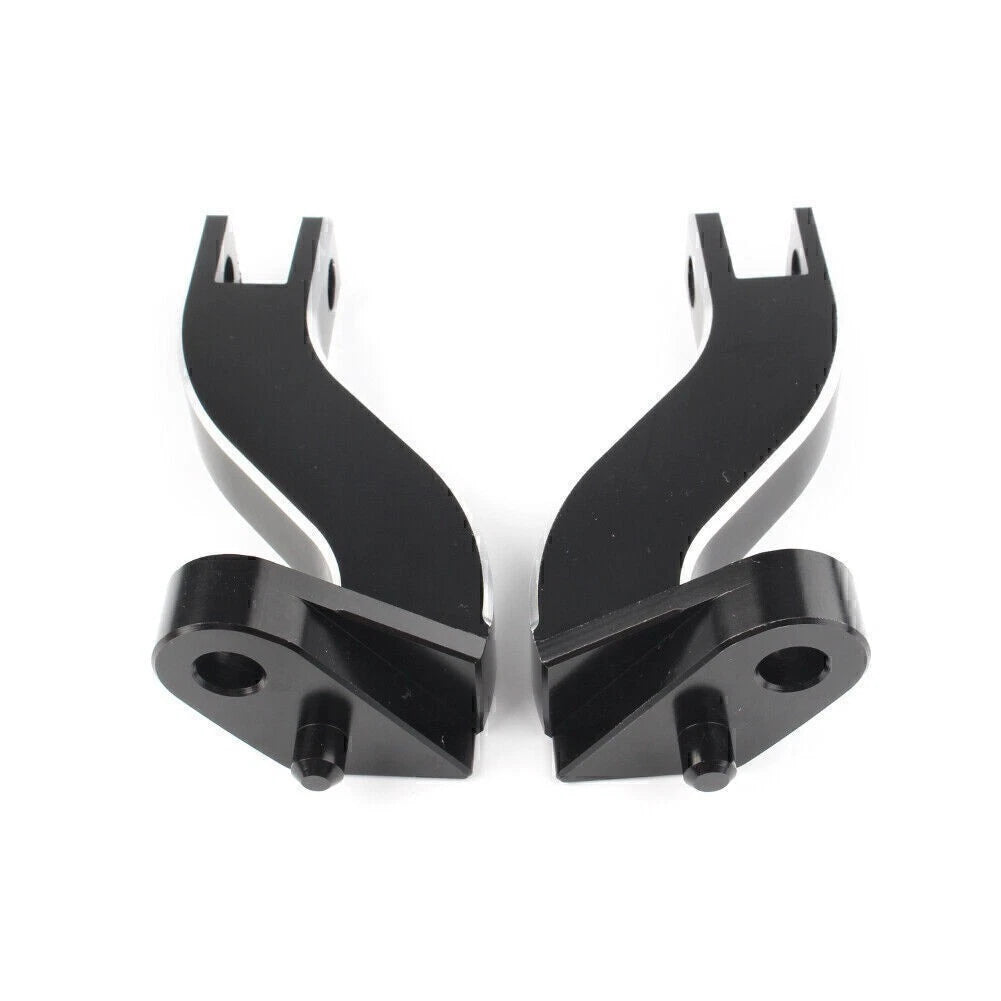 Pair Rear Foot Peg Mount Kits for Harley Touring FLHT (1993–2016)