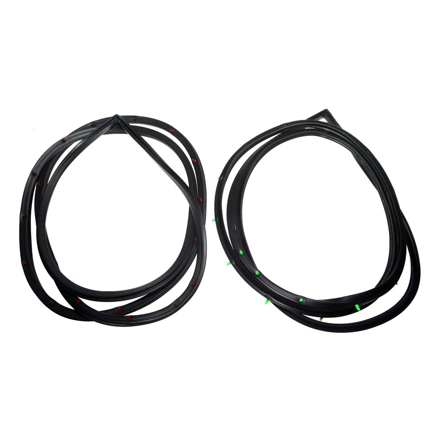 Set of 4 Door Weatherstrip Rubber Seals for Toyota Corolla Sprinter (1970–1972)