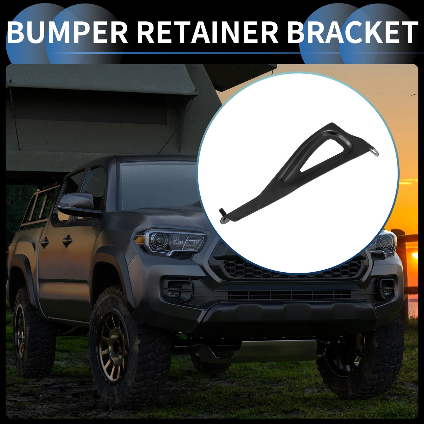 1 Pc Right Front Bumper Support Bracket No. 5327304020 for Toyota Tacoma (2005–2012)
