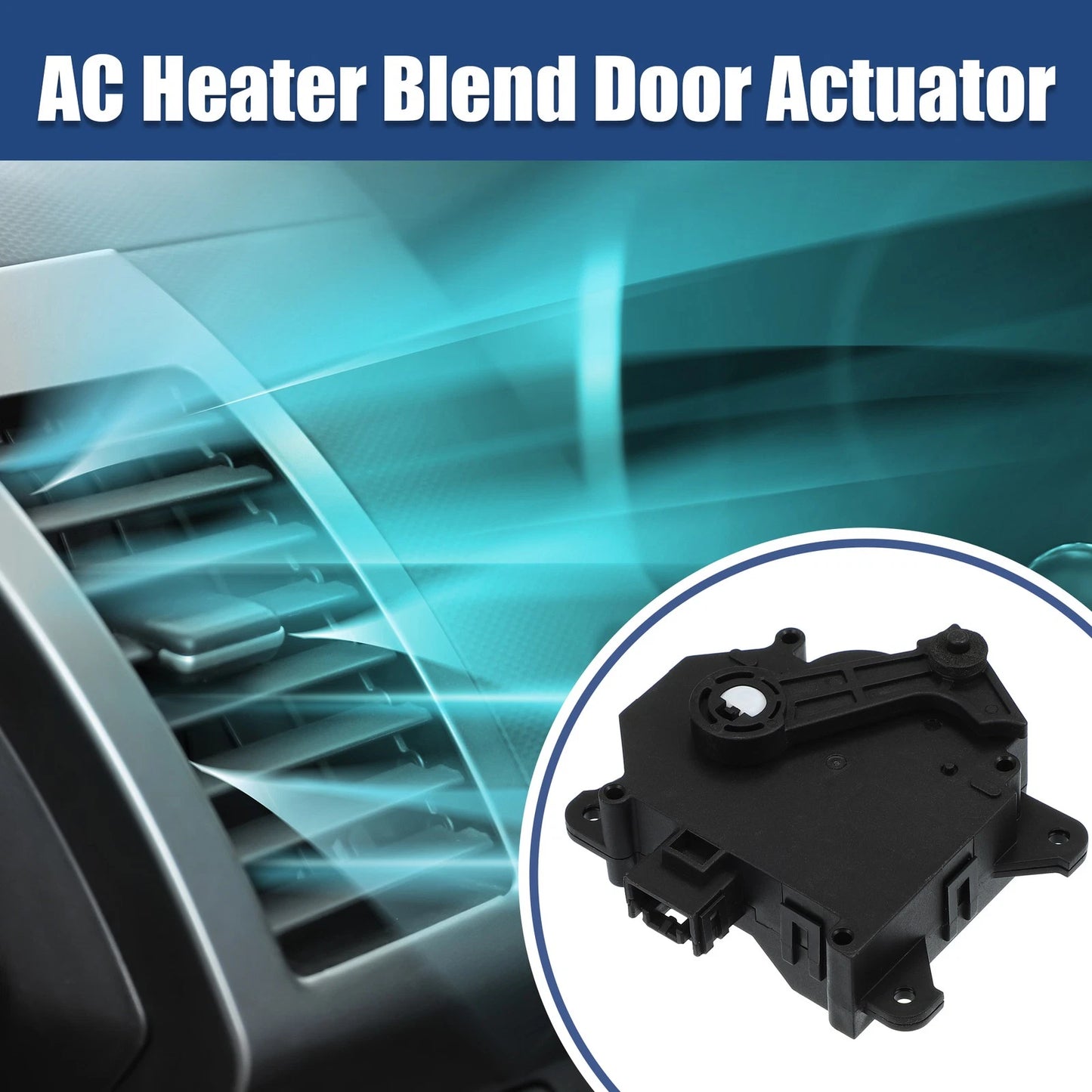 AC Heater Blend Door Actuator for Toyota Tundra, Lexus RX350 (2007–2021) 87106-07140