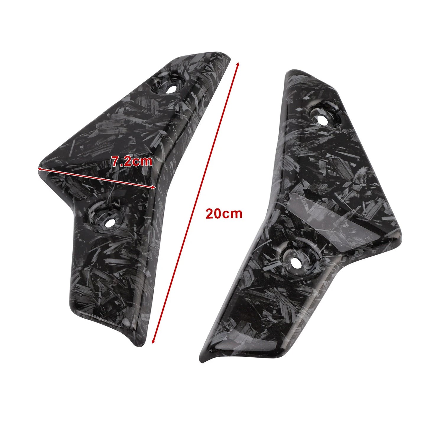 Radiator Side Cover Fairing Panels for Street Triple 765 R/RS (2020–2022)