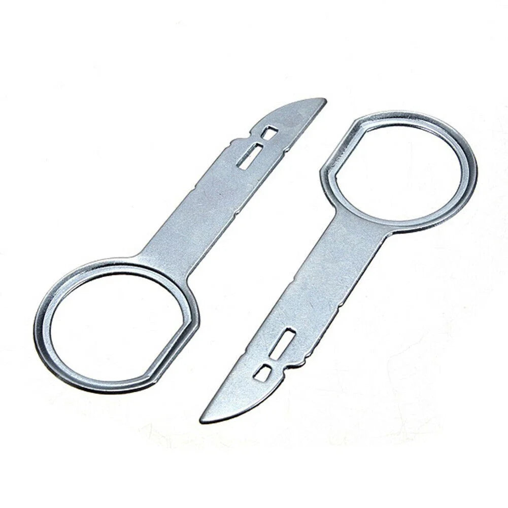 Plastic + Iron Removal Tools for Car Radio Din Stereos