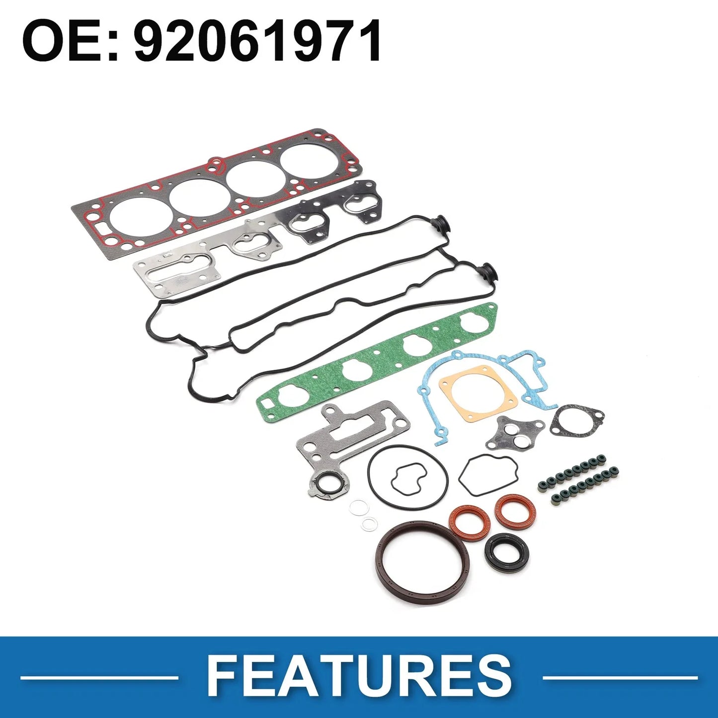 Cylinder Head Gasket Kit for Chevrolet Captiva (2006-2012) - 1 Set