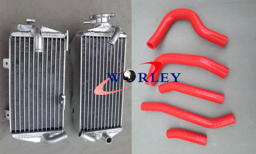 Aluminum Radiator for Honda CRF250R (2014–2016) + Hose