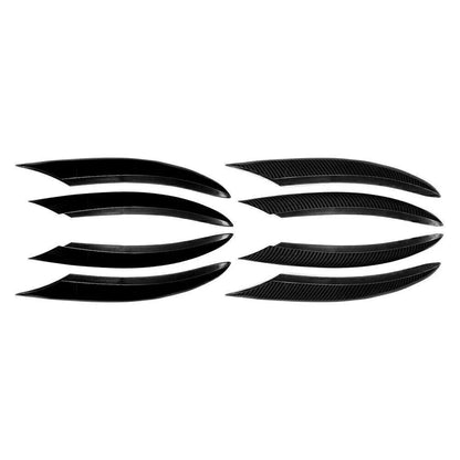 4x Front Fog Light Trim for Mercedes Benz C-Class C200 C260 W205 (2019-2023)