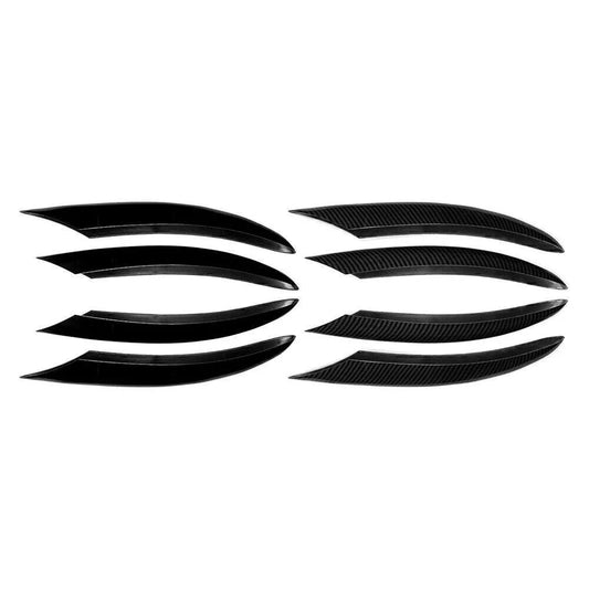 4x Front Fog Light Trim for Mercedes Benz C-Class C200 C260 W205 (2019-2023)