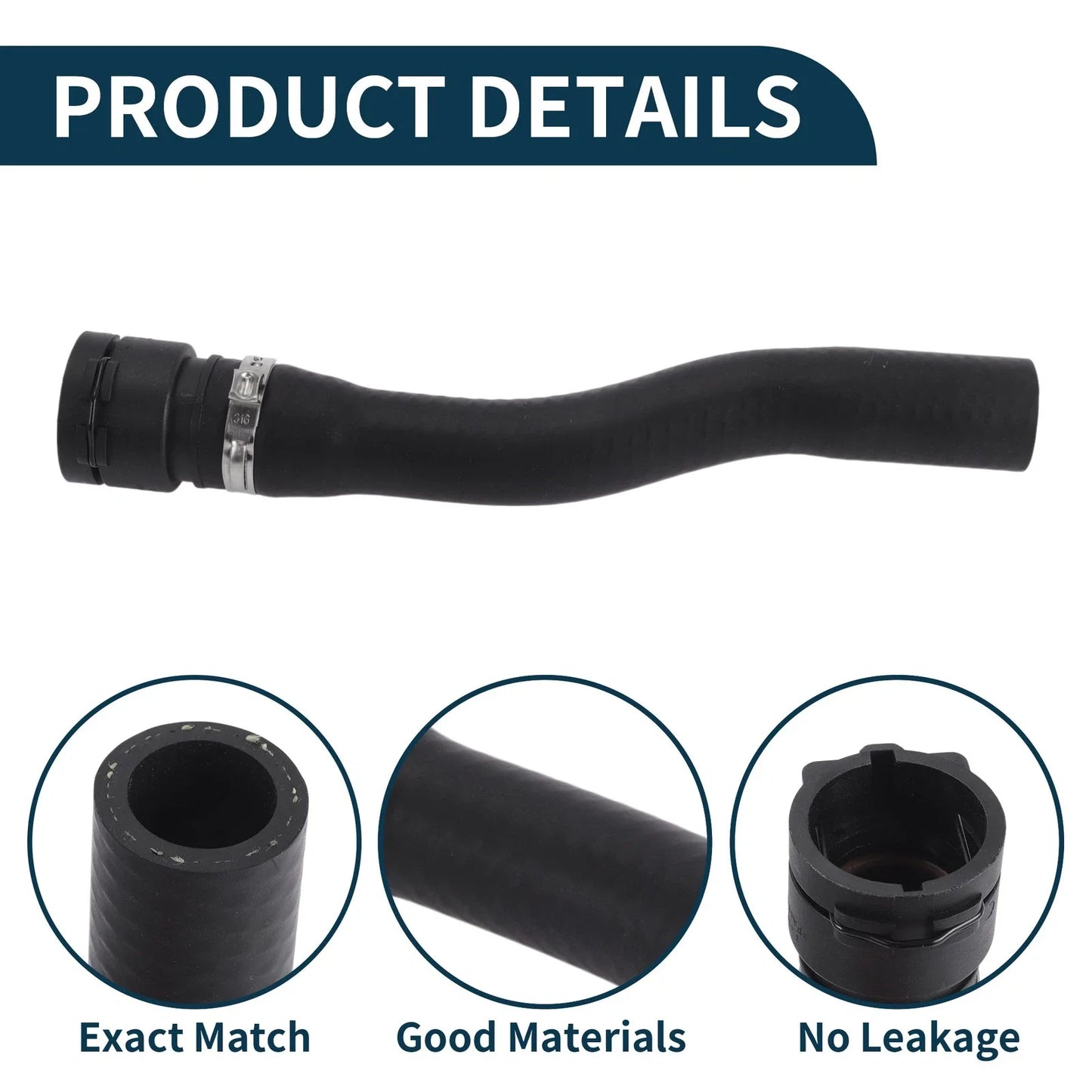 Radiator Hose for BMW X5 E70 xDrive35d 3.0L Diesel (2014-2018)