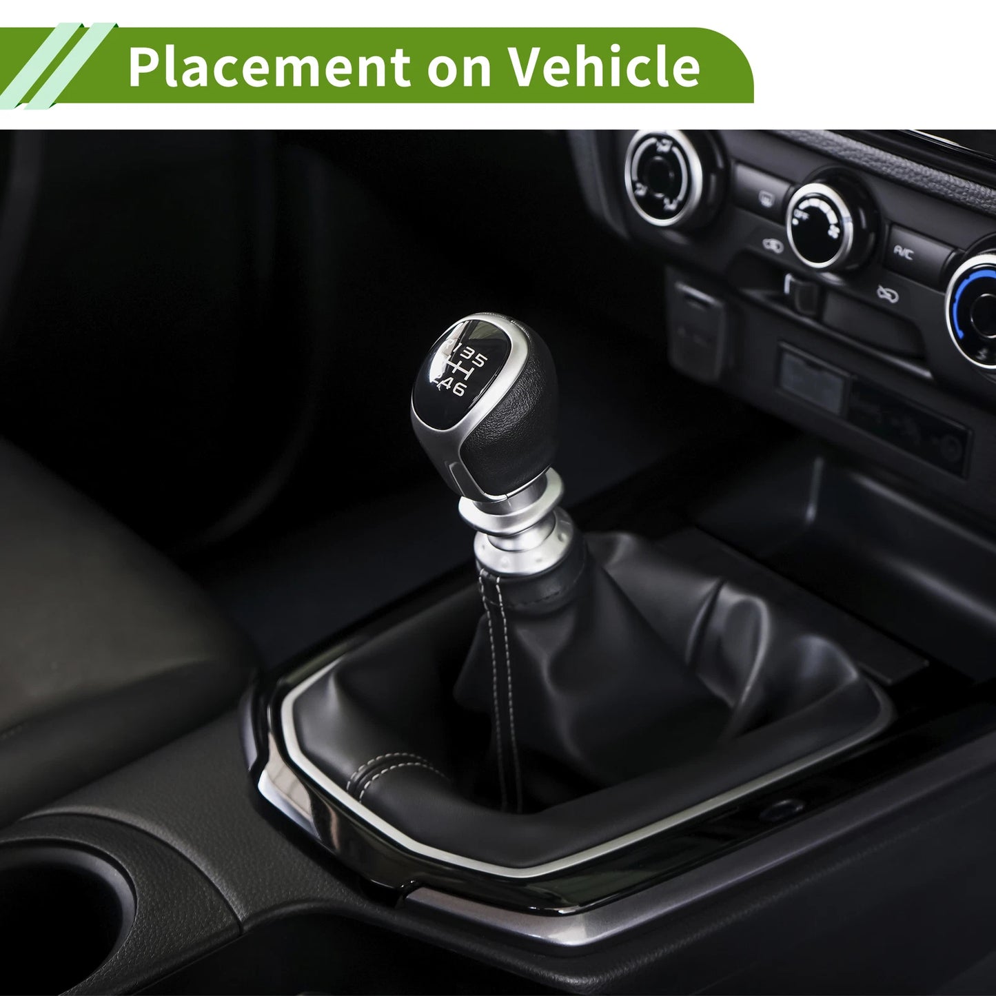 Gear Shift Stick Gaiter for Suzuki Swift (2005–2010) Matte Silver Black Blue