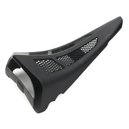 Matte Black Stretched Tall Chin Spoiler Scoop for Harley Street Road Glide (14-22)