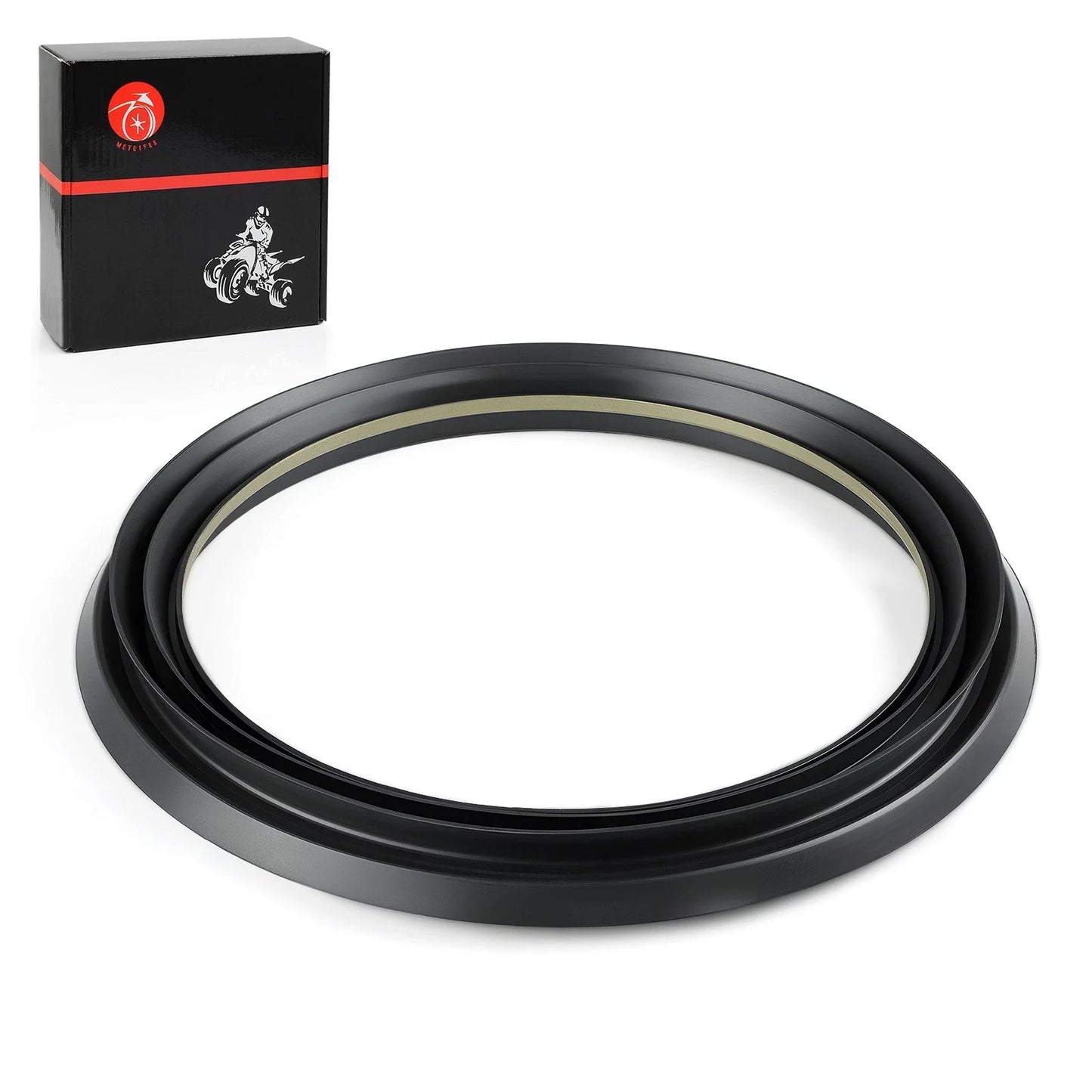Front Brake Drum Dust Seal for Honda Rancher 400 TRX400FA TRX400FGA (2004–2007)