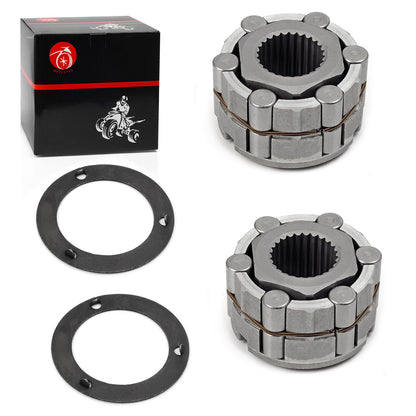 2 Pack Front Wheel Hub Clutch for Polaris Sportsman 335 400 450 500 (1995–2008)