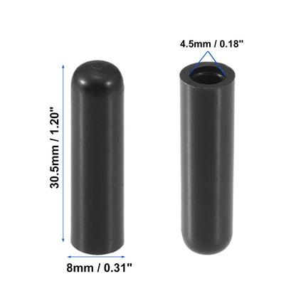 Door Lock Rod Knob Black for BMW 328i (2007–2013) 51211805643/51216754240