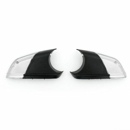 Pair Chrome Front Fog Light Cover Trim for Audi A4 B8 (2008–2016)