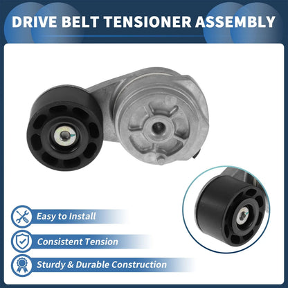 Belt Tensioner for Chevrolet C6500 Kodiak (2004-2009) - Durable Metal 1 x Pc