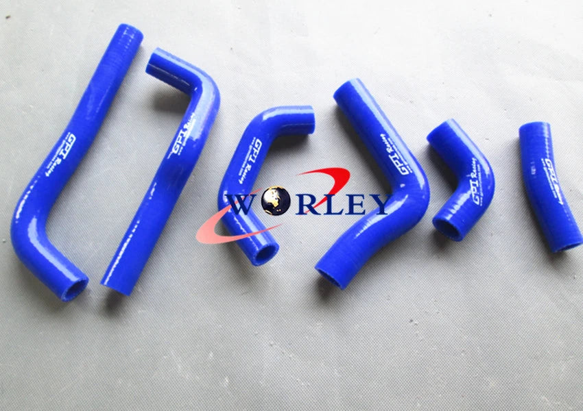 Silicone Radiator Coolant Hose for Honda CRF450R (2002–2004) - White