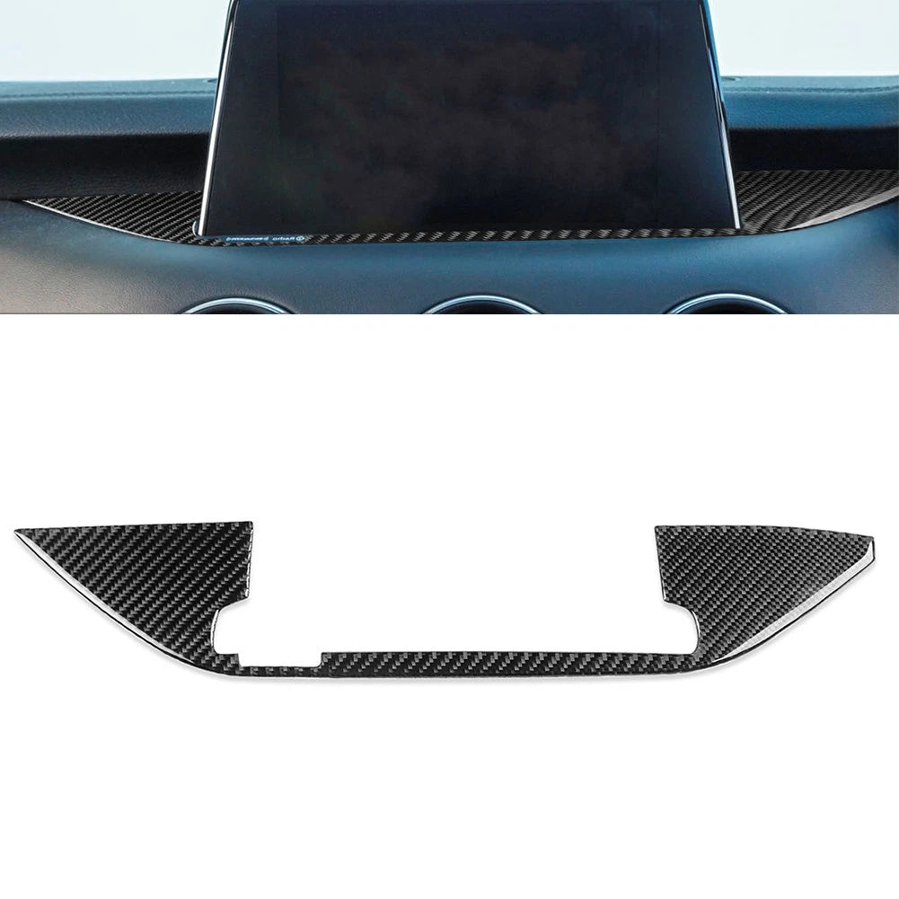 Carbon Fiber Light Button Frame Trim for Kia K3 Forte (2019–2021)