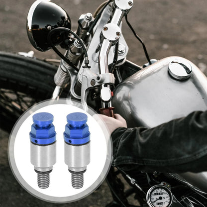 M5x0.8 Motorcycle Screw Fork Air Bleeder Valves 2pcs for Honda Yamaha (N/A)