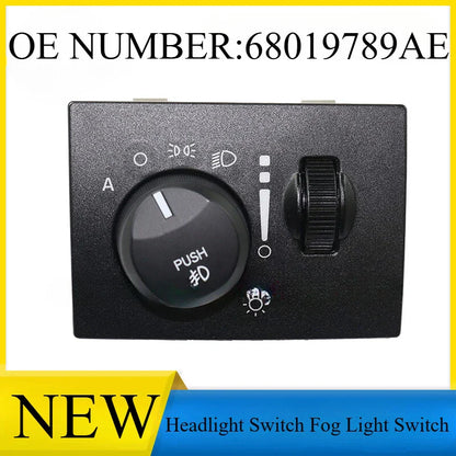 Headlight Switch Fog Light Switch for Dodge Challenger (2005–2012)