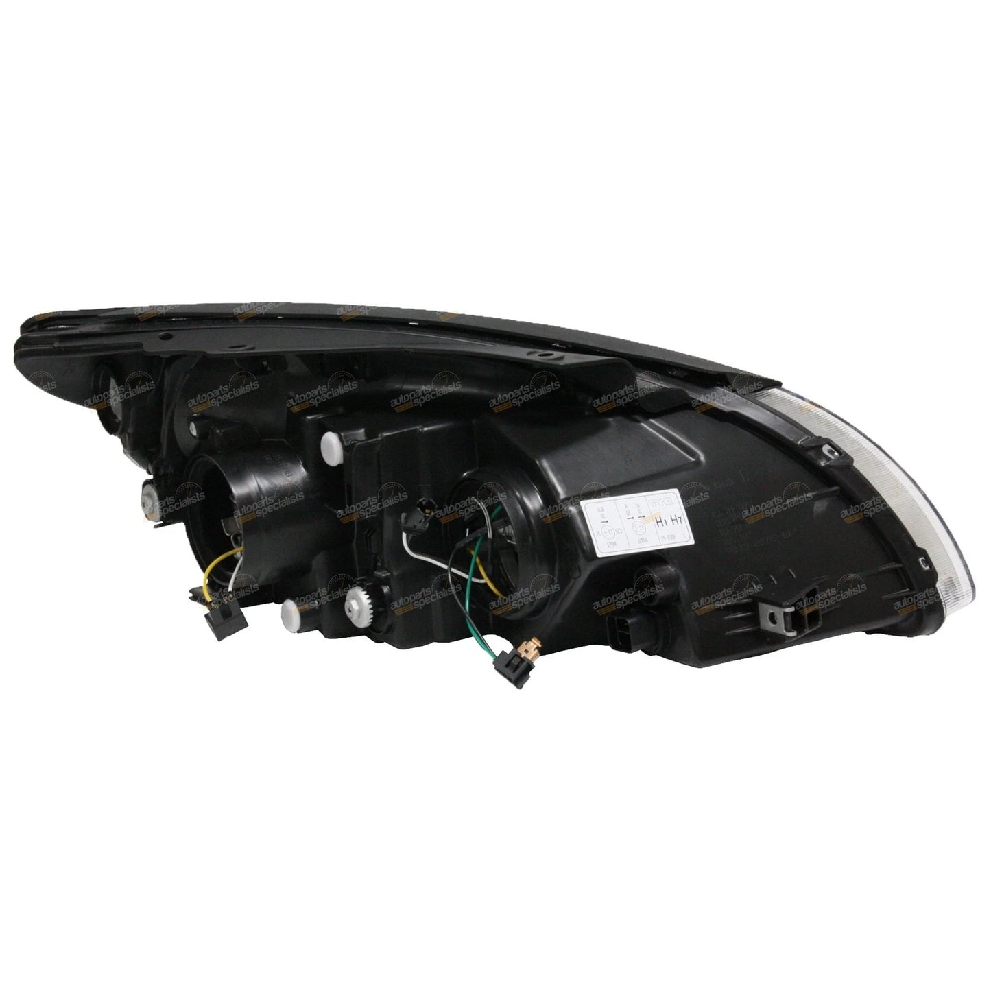 LH Chrome Headlight for Hyundai i30 FD (2007–2009)