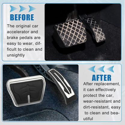 Accelerator & Brake Pedal Cover Set for BMW X3 X4