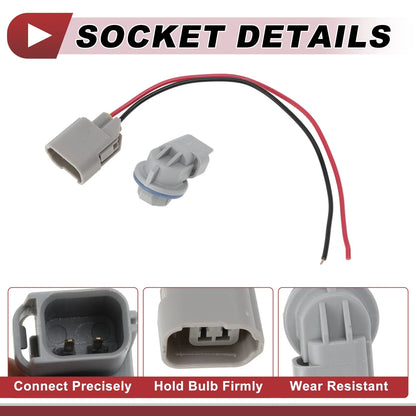 Set of 1 Tail Light Socket Wiring for Jeep Grand Cherokee (2014–2020) No.68220972AA