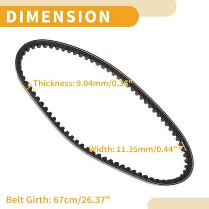 Drive Belt V-Belt No.3AA176410000 for Yamaha CS50 Jog R (2002–2015)