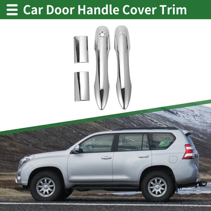 Car Door Handle Cover Trim for Toyota HiAce  - Silver Tone
