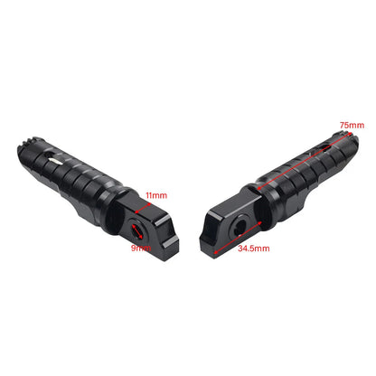 Red Front Footrests for Aprilia RS125 Tuono 125 GPR 125 150 250