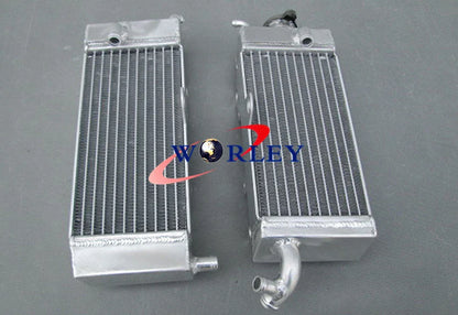 Aluminum Radiator & Blue Hoses for Yamaha YZ250 WR250 (1990-1991)