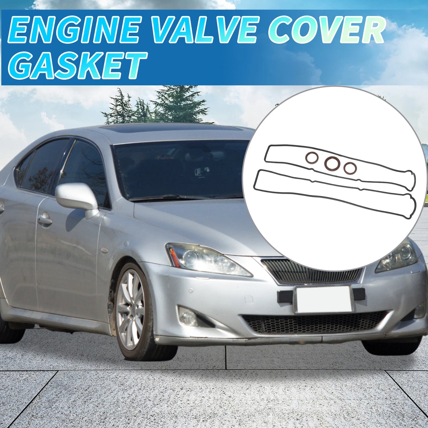 Set of 1 Valve Cover Gasket No. 1121346030 for Lexus GS300 (1993–2005)