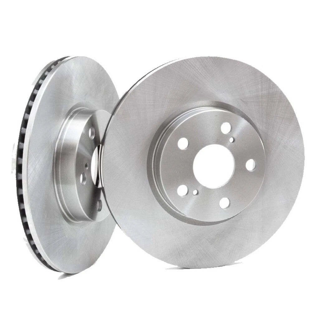 2x Front Disc Brake Rotors for Toyota Corolla (2014–2019)
