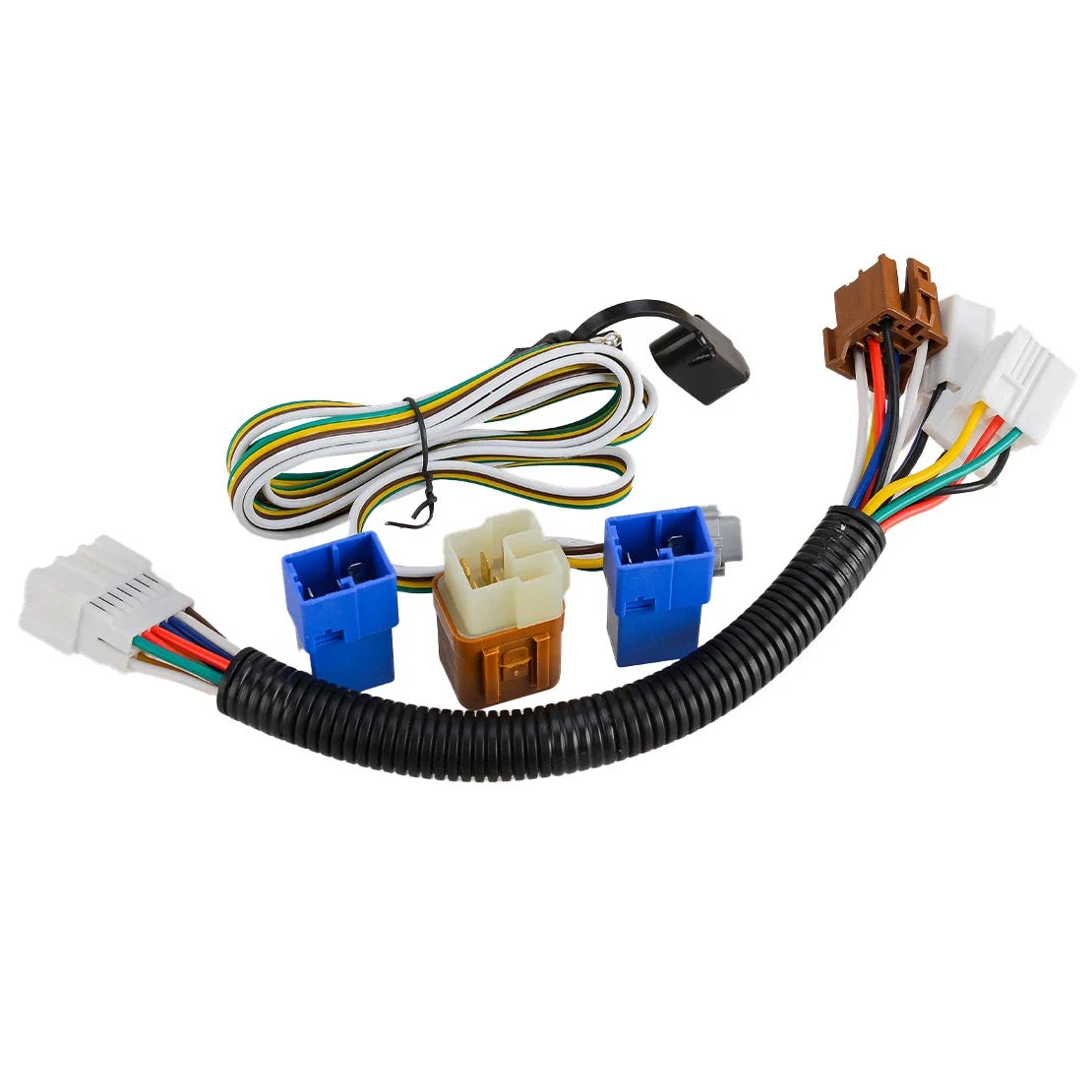 4-Way Trailer Wiring Harness for Nissan Frontier, Pathfinder, Xterra (2005-2023)
