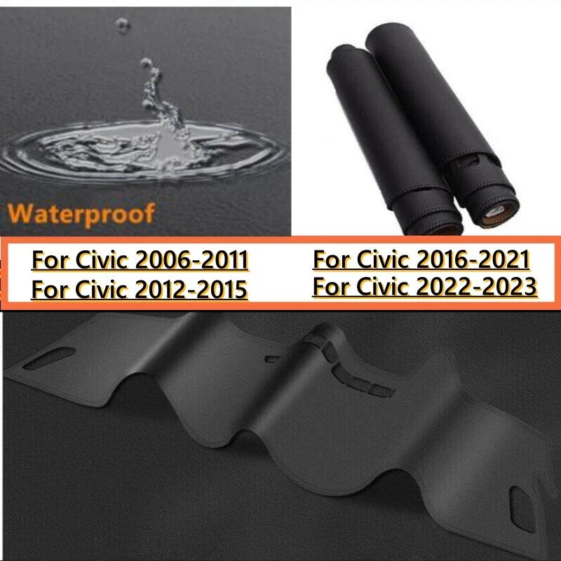 Leather / Car Dashboard Cover Dash Protector Mat Pad for Honda Civic (2006–2023)