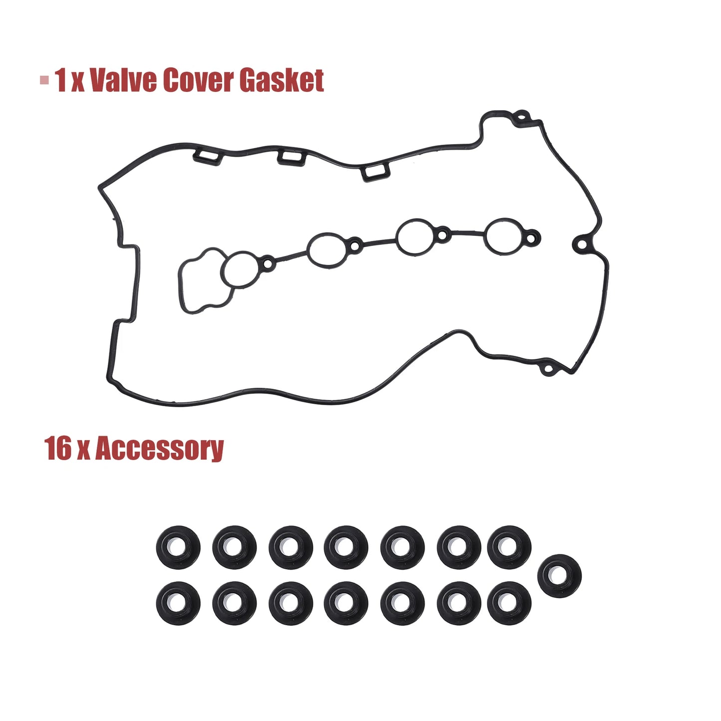 Set of 2 Engine Valve Cover Gaskets for Pontiac Solstice (2006–2009) VS50769R