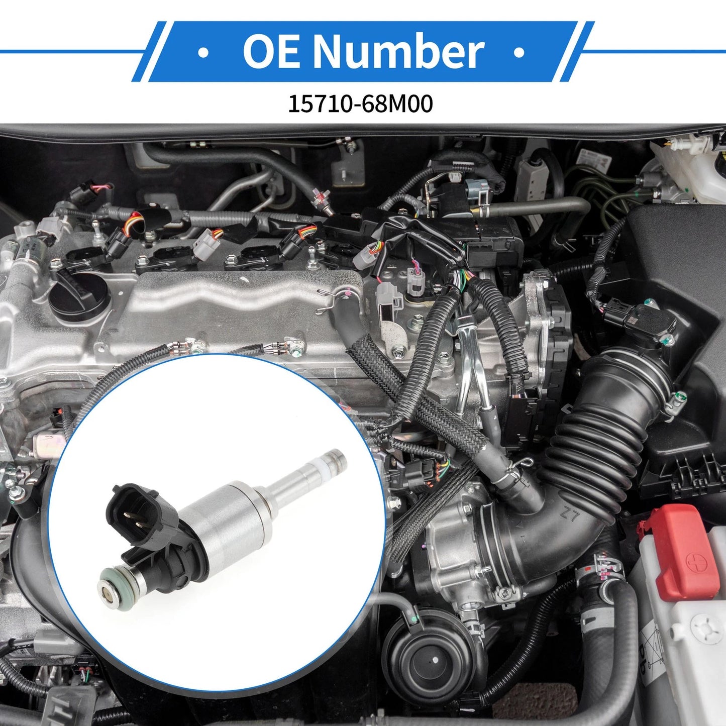 Fuel Injector No. 15710-68M00 for Suzuki Vitara LY 1.4T AllGrip (2015–2024)