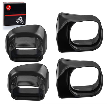 Set of 2 Rubber Intake Ducts for Suzuki GSXR 600/750 (1996–2000)