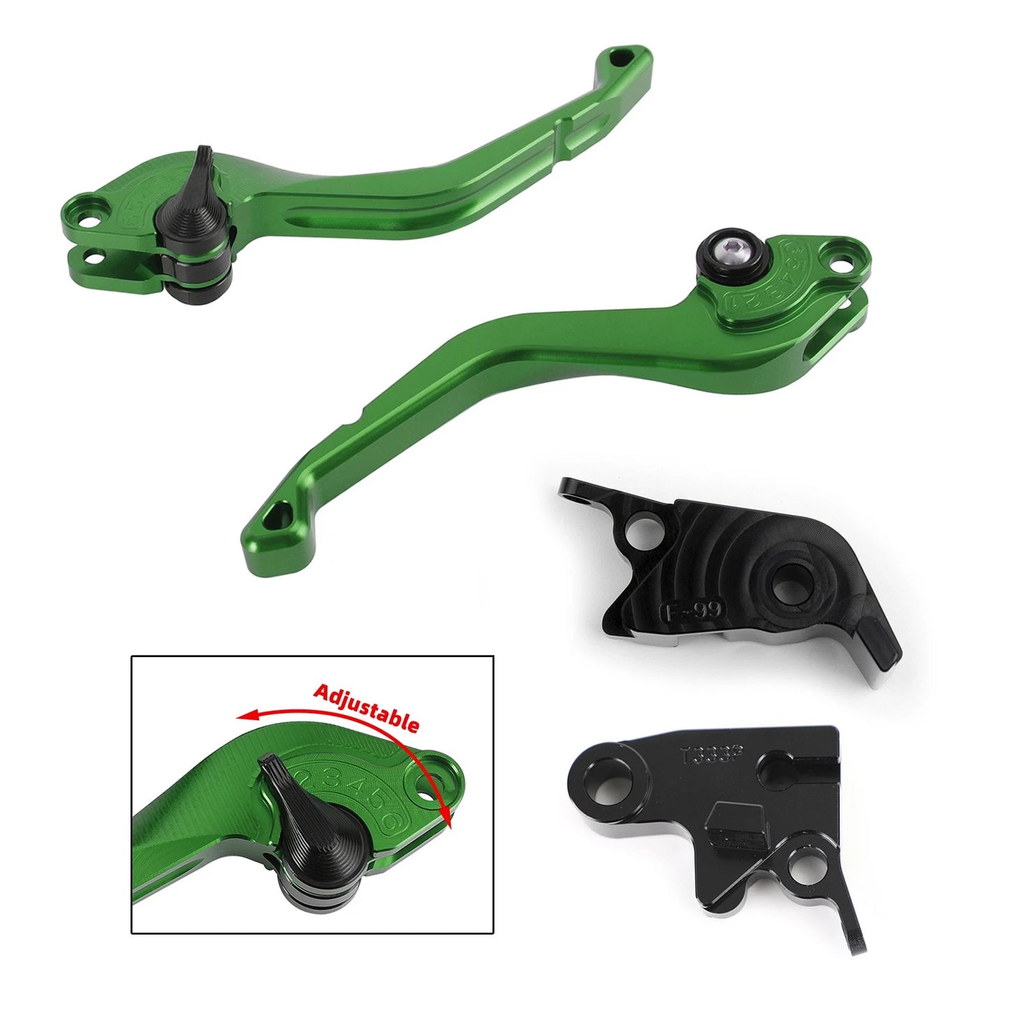 Short Levers Brake Clutch for Speed Triple R 1050/S 765 R (2011–2023)