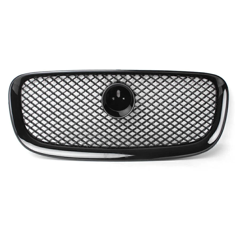 Honeycombe Front Mesh Bumper Grille for Jaguar XF XFR (2012-2014)
