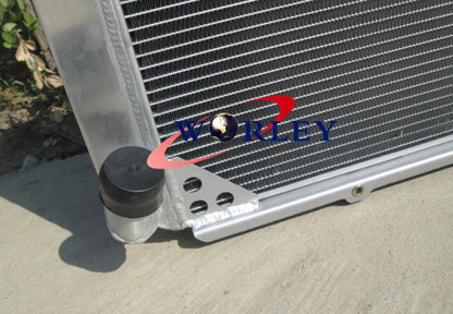 3 Core Aluminum Radiator + Silicone Hose for Nissan Patrol GQ Y60 (1988-1997)