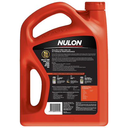 Nulon X-PRO 15W-40 Engine Oil for Performance Vehicles