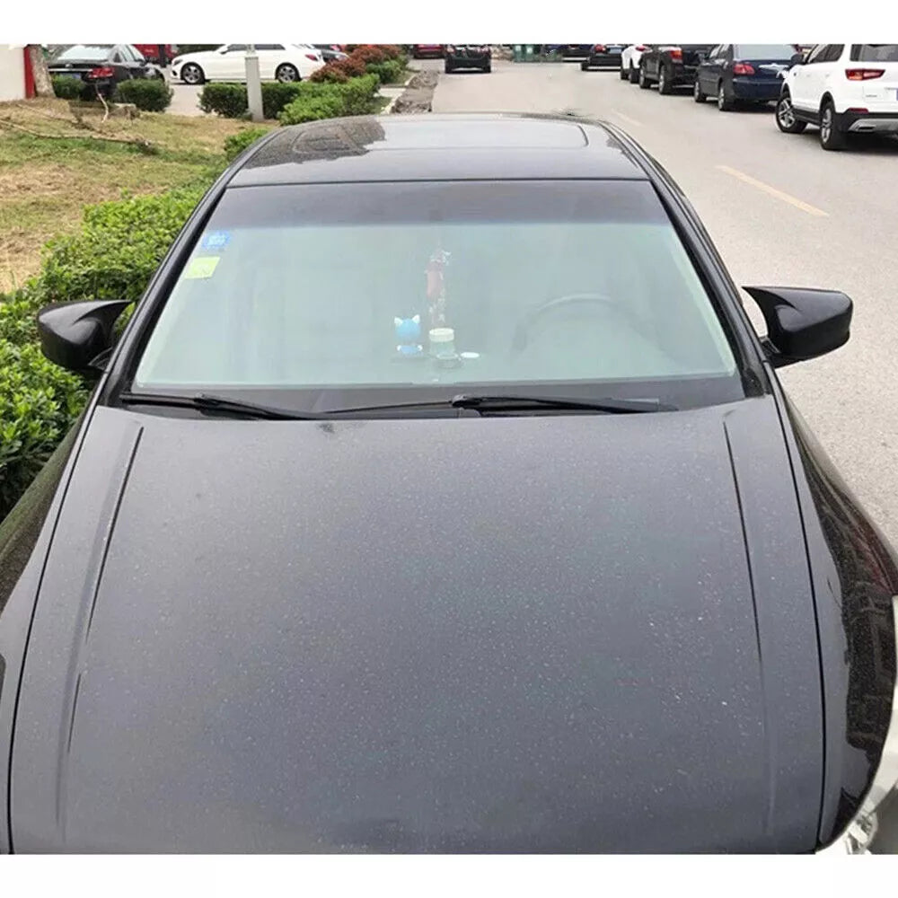 Carbon Fiber Horn Rear Side Mirror Cover Trim for Honda Accord (2008–2016)
