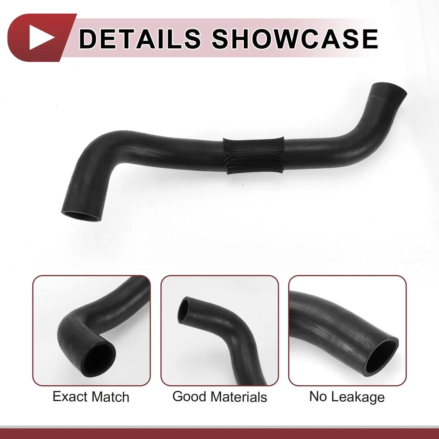 Radiator Coolant Hose for Toyota Solara 3.3L V6 (2004–2008) No. 16572-20080
