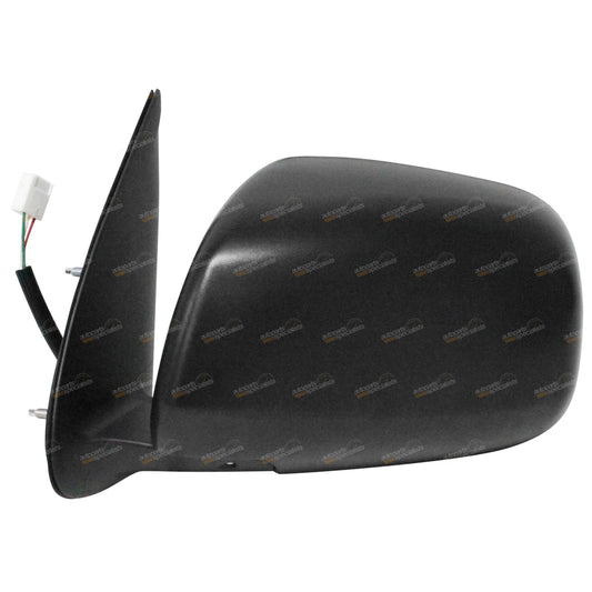 Set of 2 Black Electric Side Door Mirrors for Toyota Hilux (2005–2010)