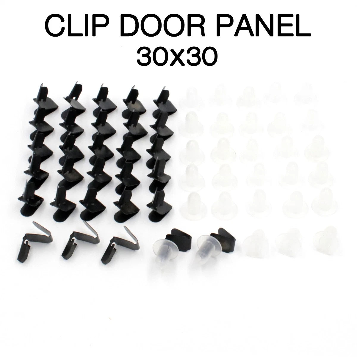 Set of 4 Door Panel Clips for Datsun Skyline 180K 240K 280K (1970–1980)